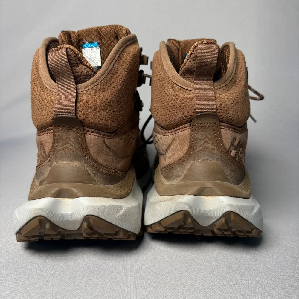 Hoka Anacapa Mid GTX Brown Gore-Tex Waterproof Hiking Boots Mens 8.5 1122018